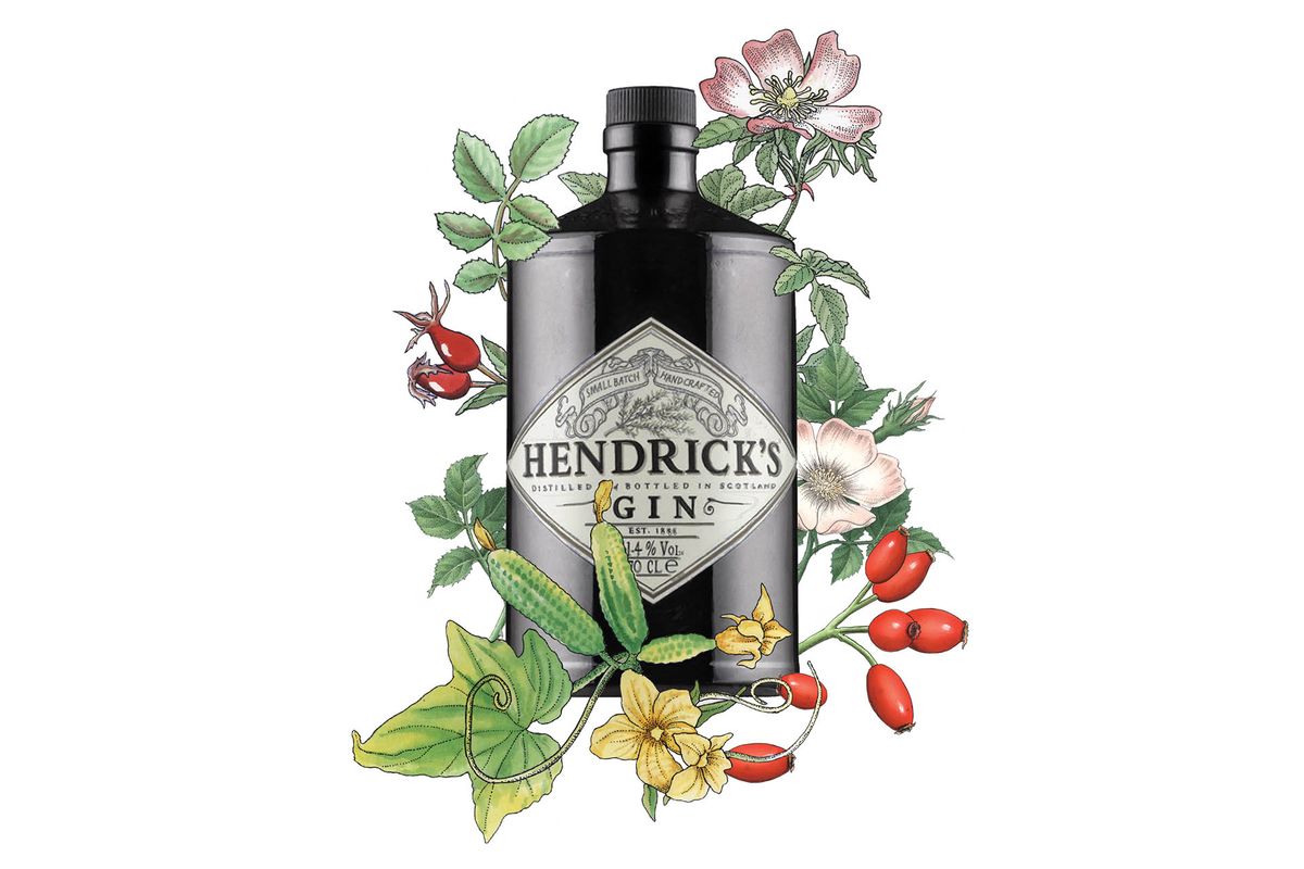 Ampolla il·lustrada de Hendrick