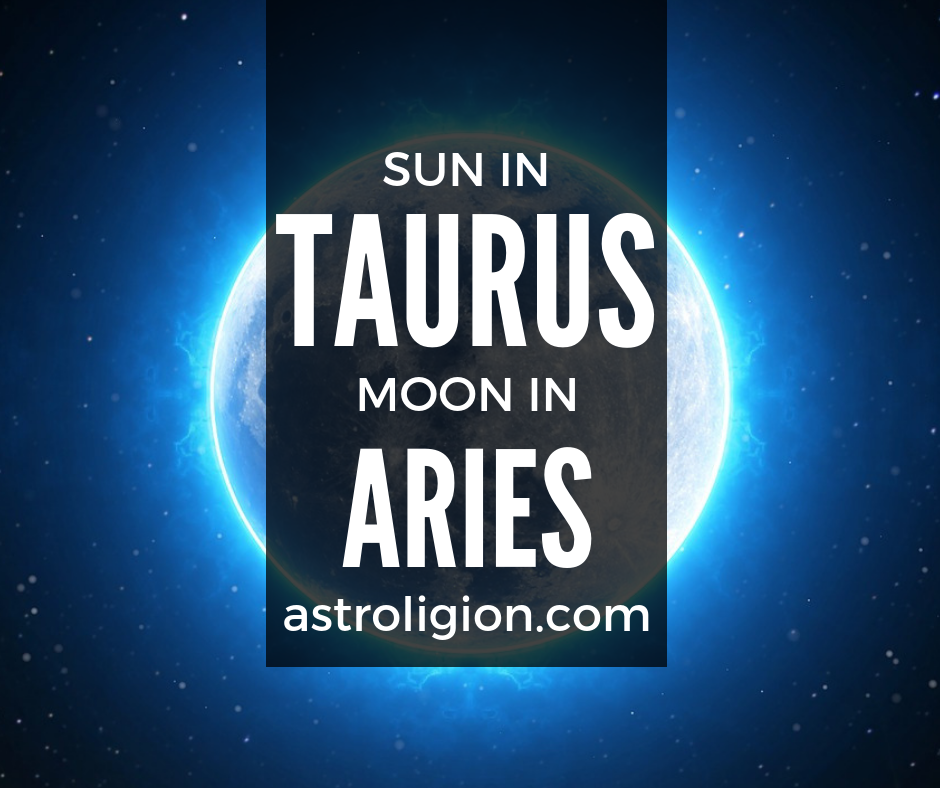 Taurus Sun Aries Personalitat de la Lluna