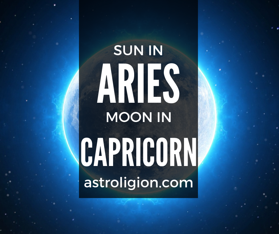 Aries Sol Capricornio Luna Personalidad
