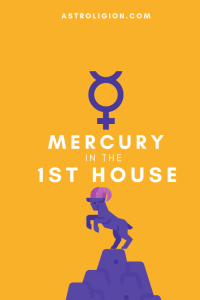 mercurio en la primera casa pinterest