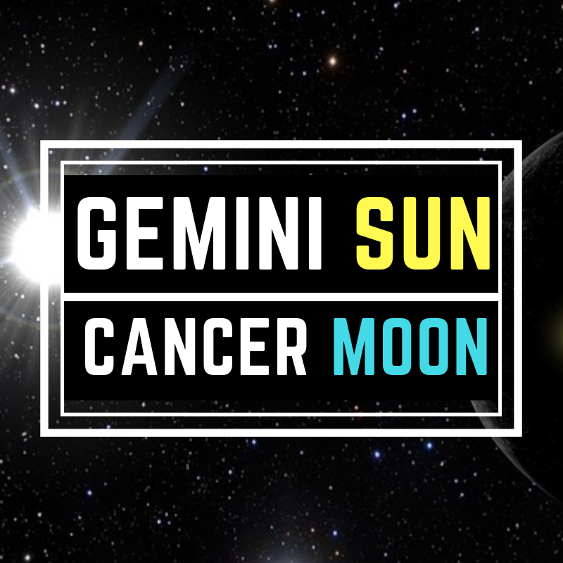 Gemini Sun Cancer Moon kepribadian
