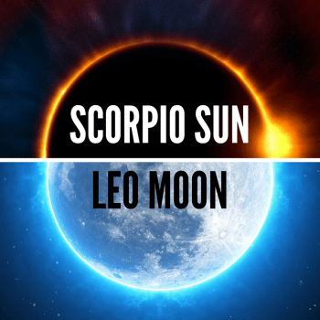 Skorpioni Sun Leo Moon