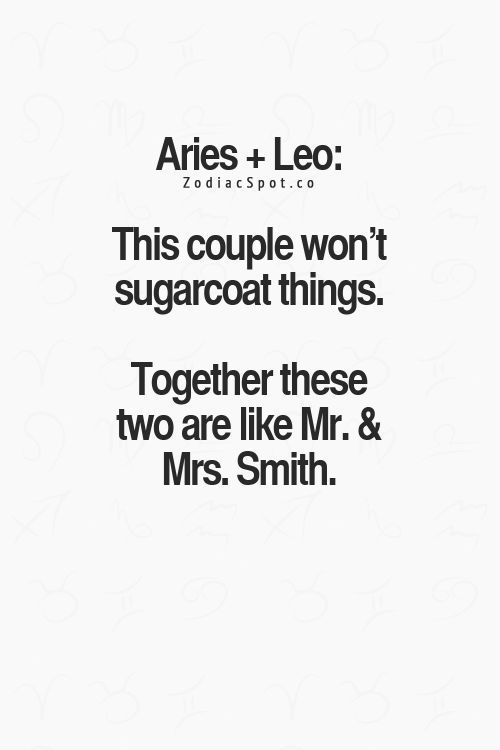 ¿Aries y Leo son una buena pareja?