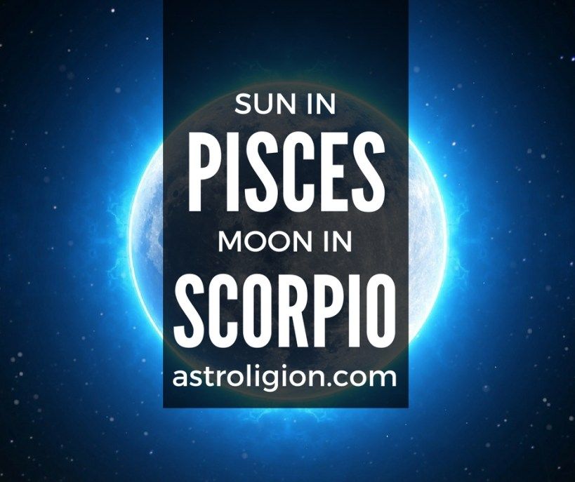 Piscis Sol-Luna Escorpio - El Místico Magnético