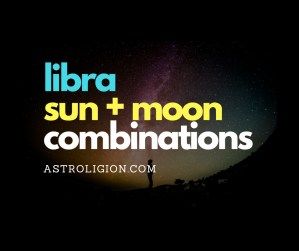 Libra Sun + Moon Combinasyon