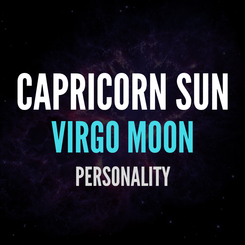 Capricorn Sol Verge Lluna Personalitat
