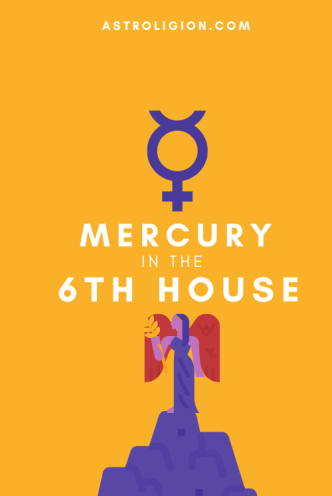 Mercurio en la sexta casa: cuerpo y mente ocupados