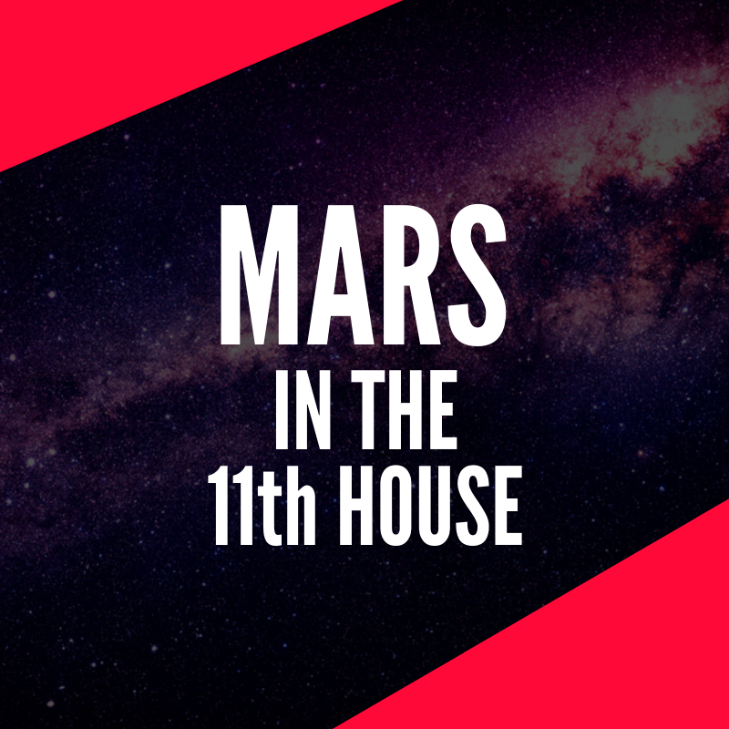 Mars in het 11e Huis - Leider van het peloton