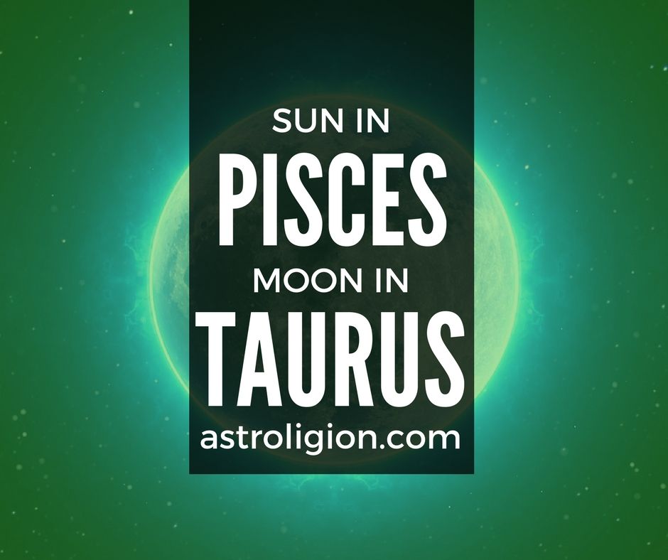 PISCES SUN + TAURUS MOON = ایک چمکدار مچھلی۔