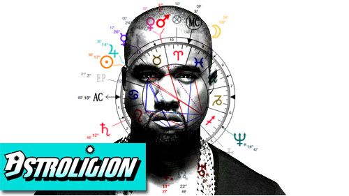 La carta astrologica di Kanye West