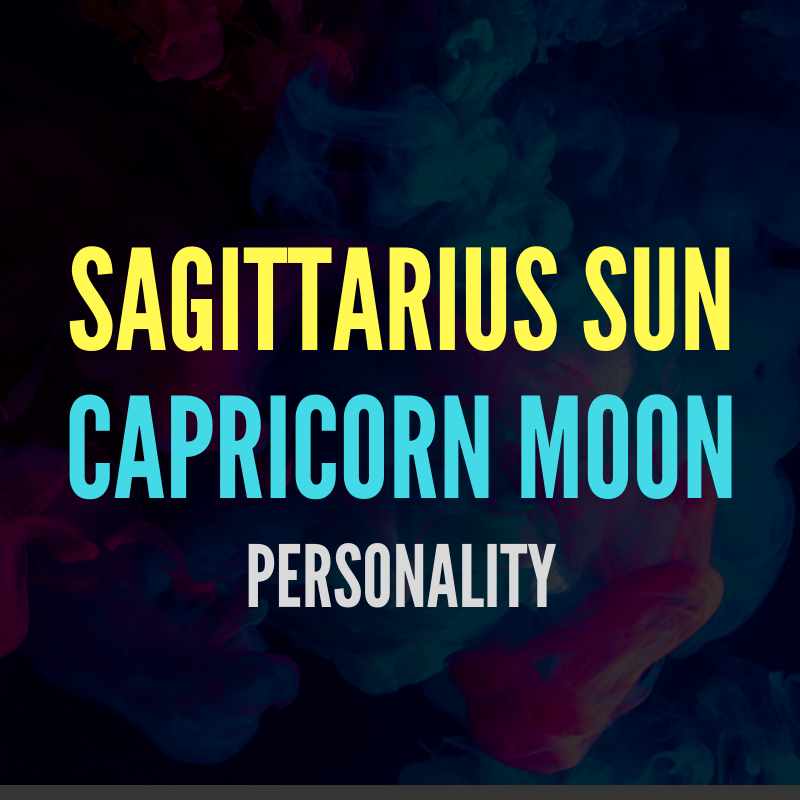 Sagitari Sol Capricorn Lluna Personalitat