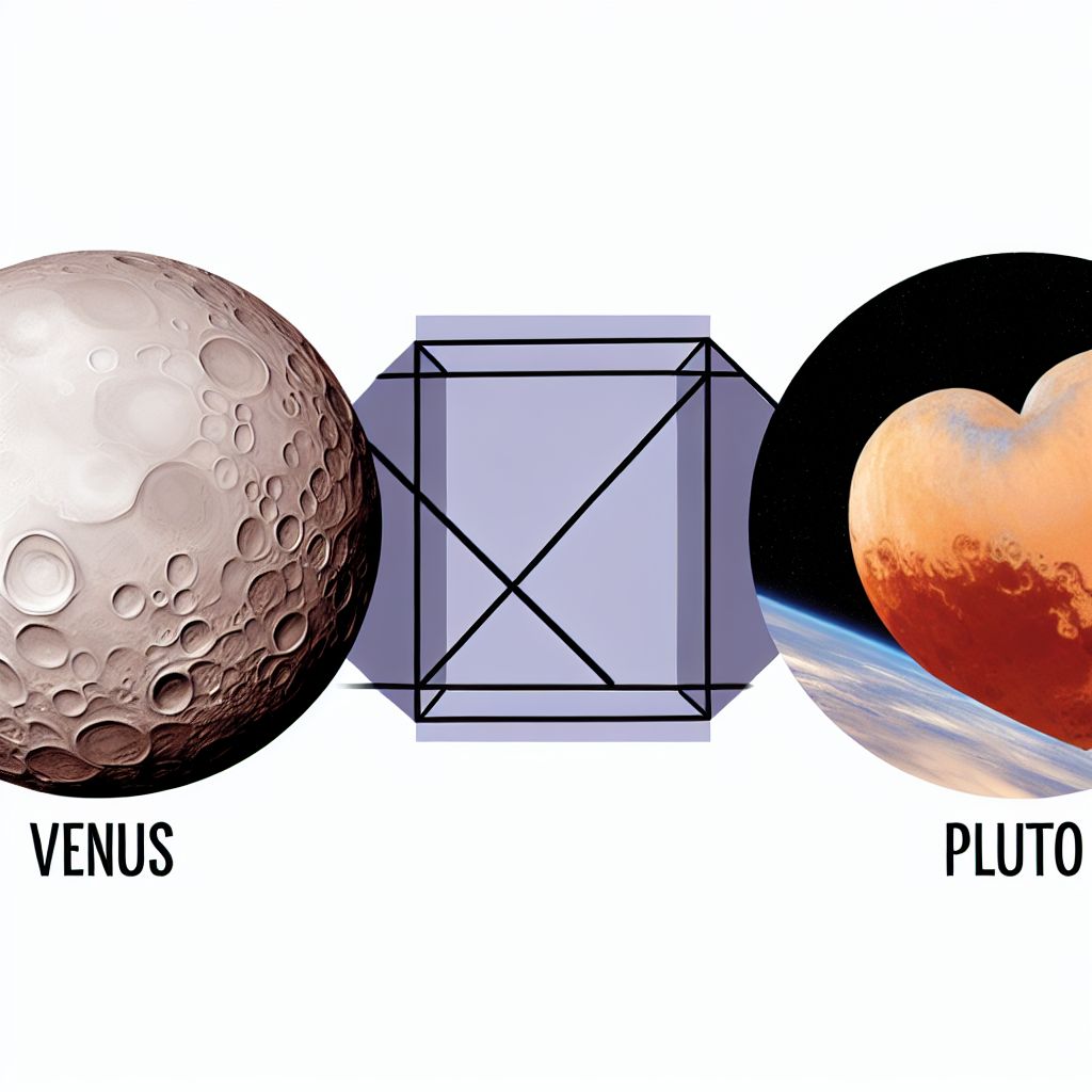 L'obsession dangereuse : explorer l'aspect Pluton du carré Vénus en astrologie