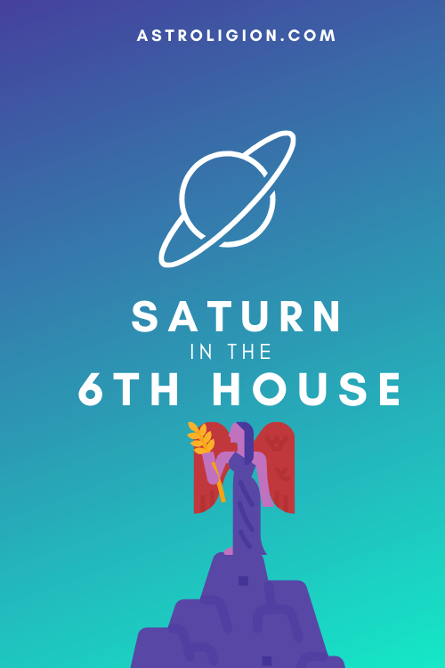 Saturno en la sexta casa pinterest
