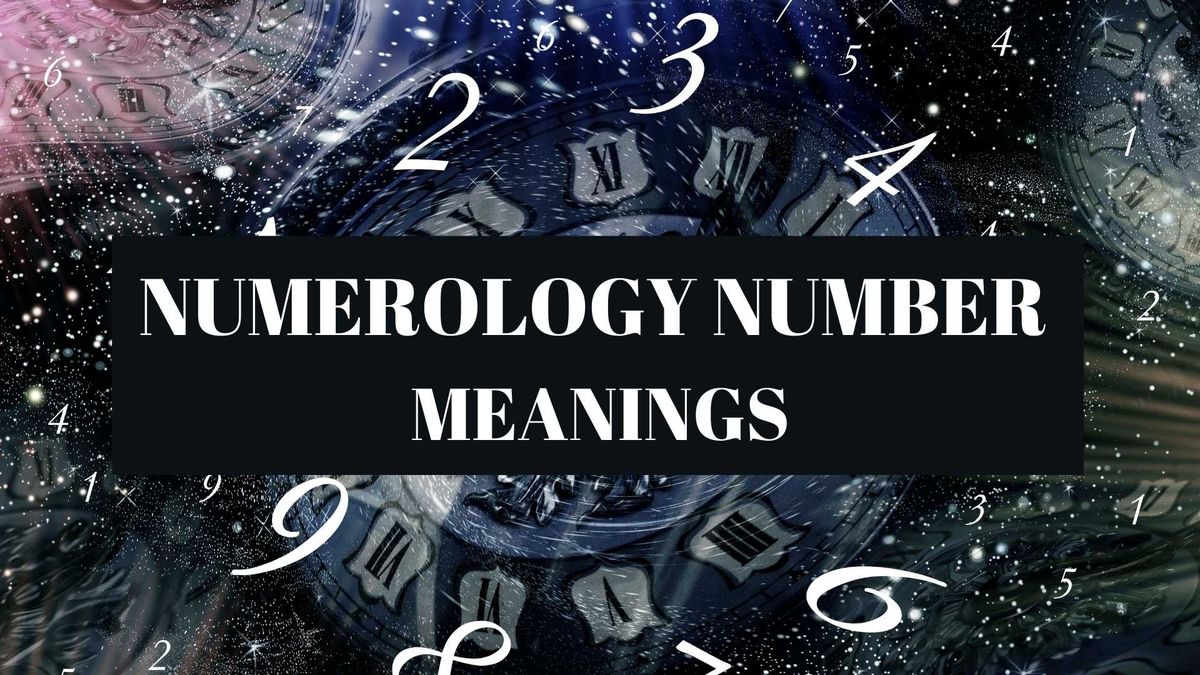 Números de numerología y sus significados