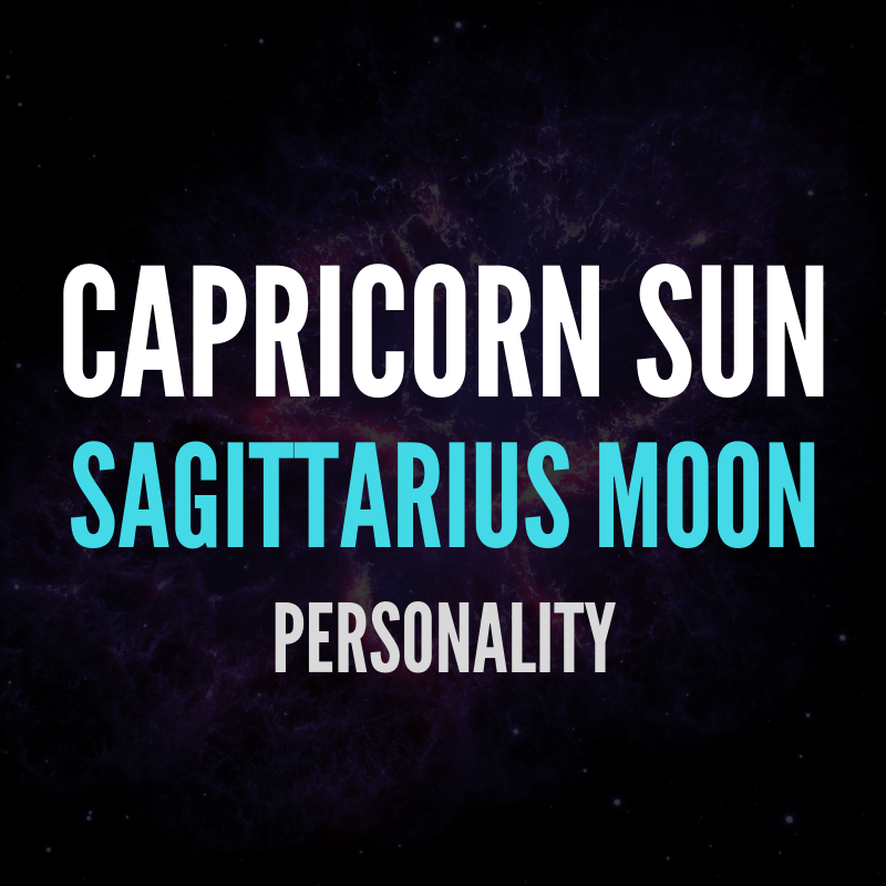 Capricorn Sun Sagittarius Moon Personality