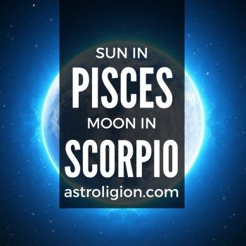 Ryby Sun Scorpio Moon