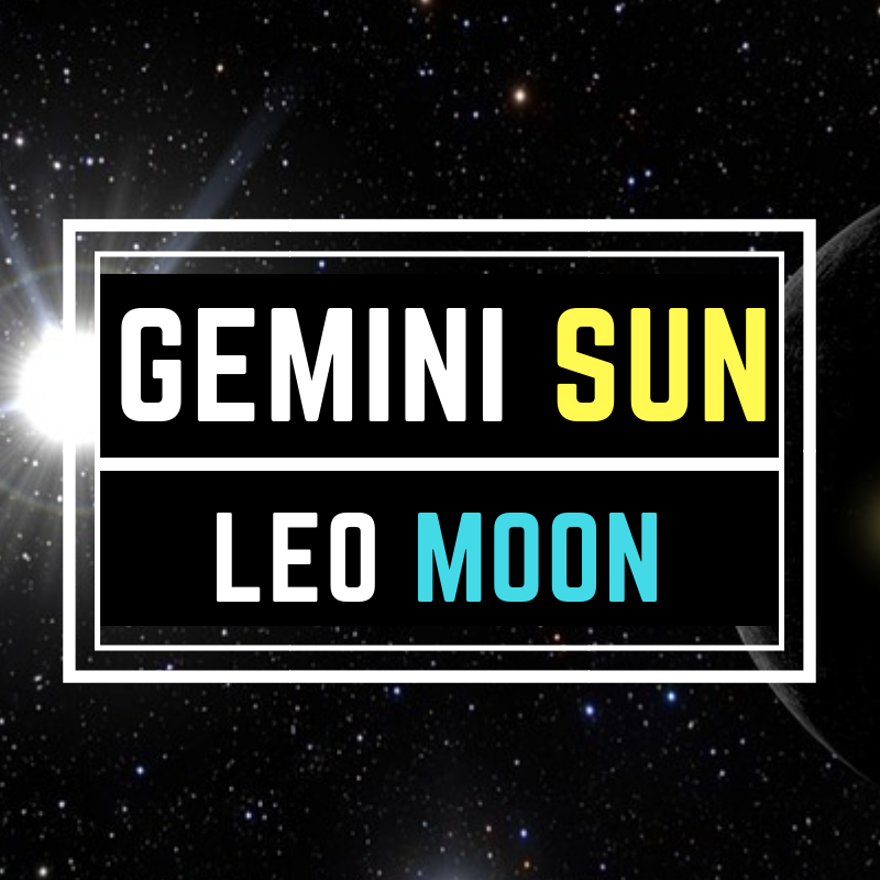 Gemini Sun Leo Moon - The Director