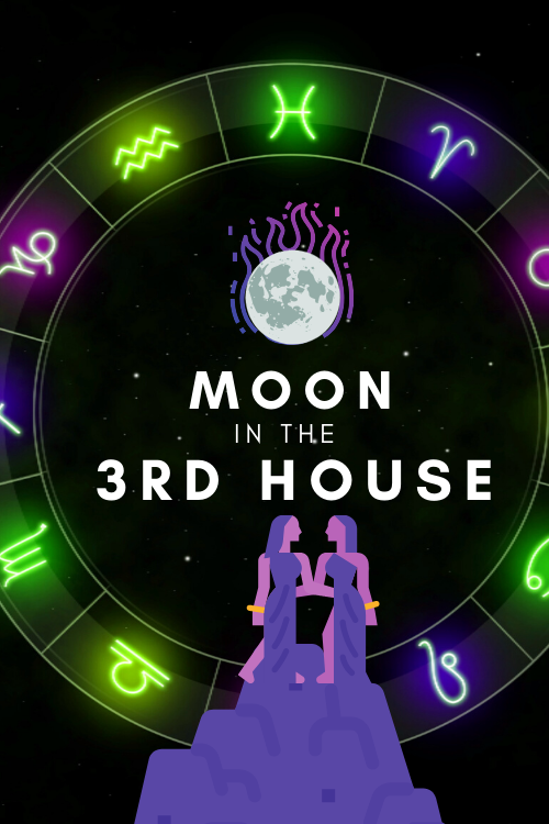 القمر في البيت الثالث - التواصل الحدسي