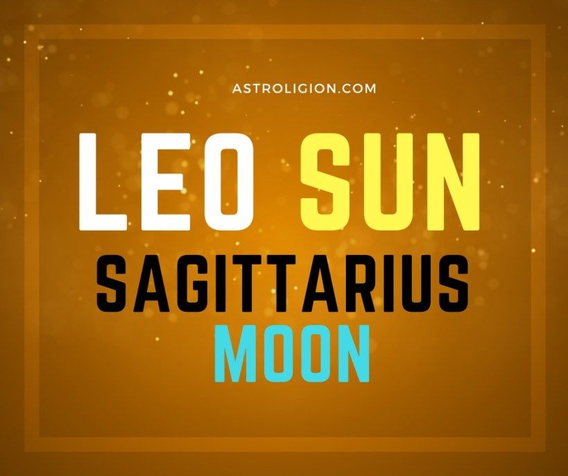 Leo Sol Sagitario Luna