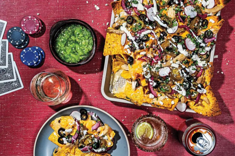 Hur man kombinerar vin med nachos