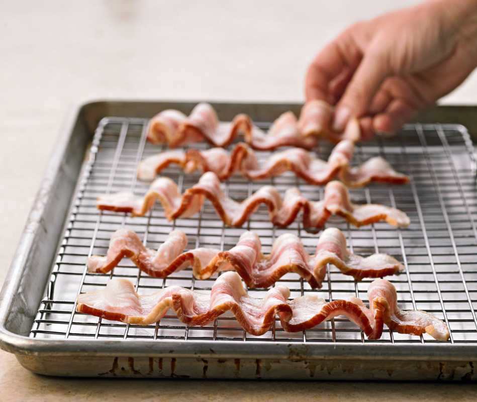 Assando bacon