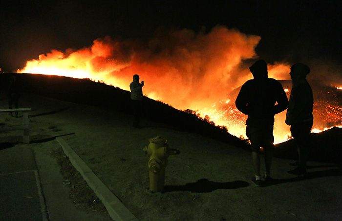 Incendio forestal de Los Ángeles amenaza el viñedo Moraga de Rupert Murdoch