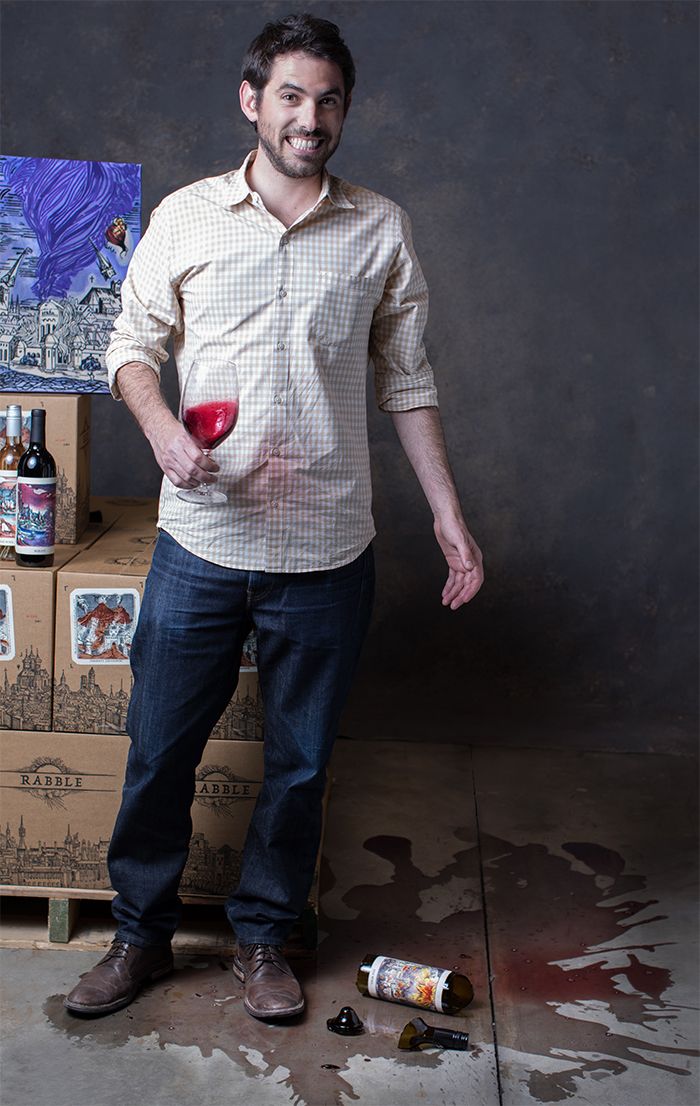 Andrew Nelson, a Rabble Wine Co.