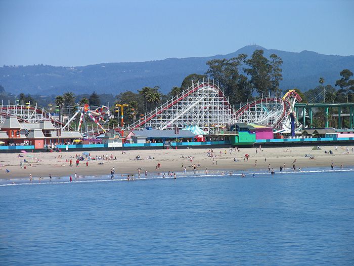 Giant Dipper Boardwalk Santa Cruz