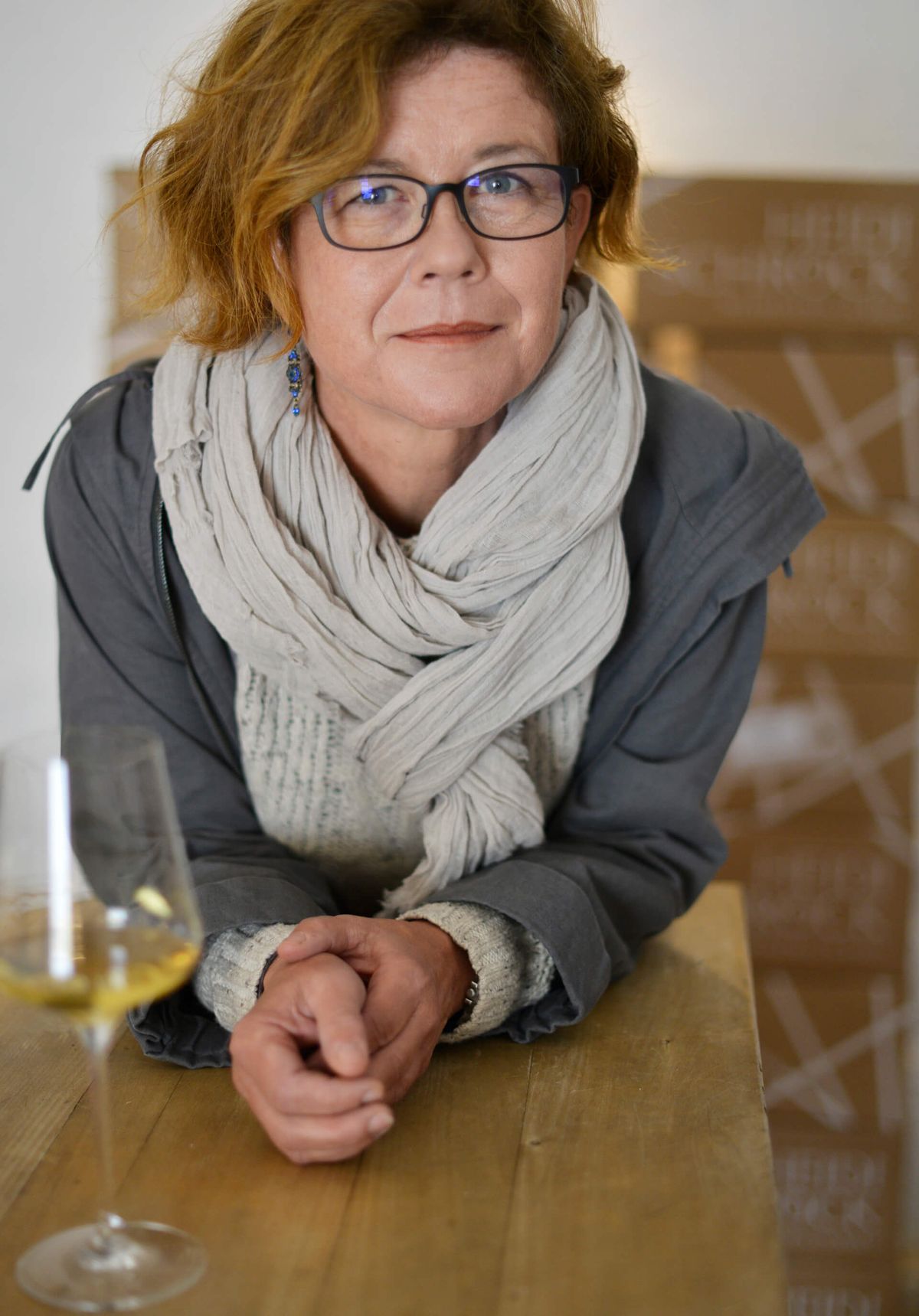 Heidi Schröck, zakládající členka Cercle Ruster Ausbruch / Foto Steve Haider