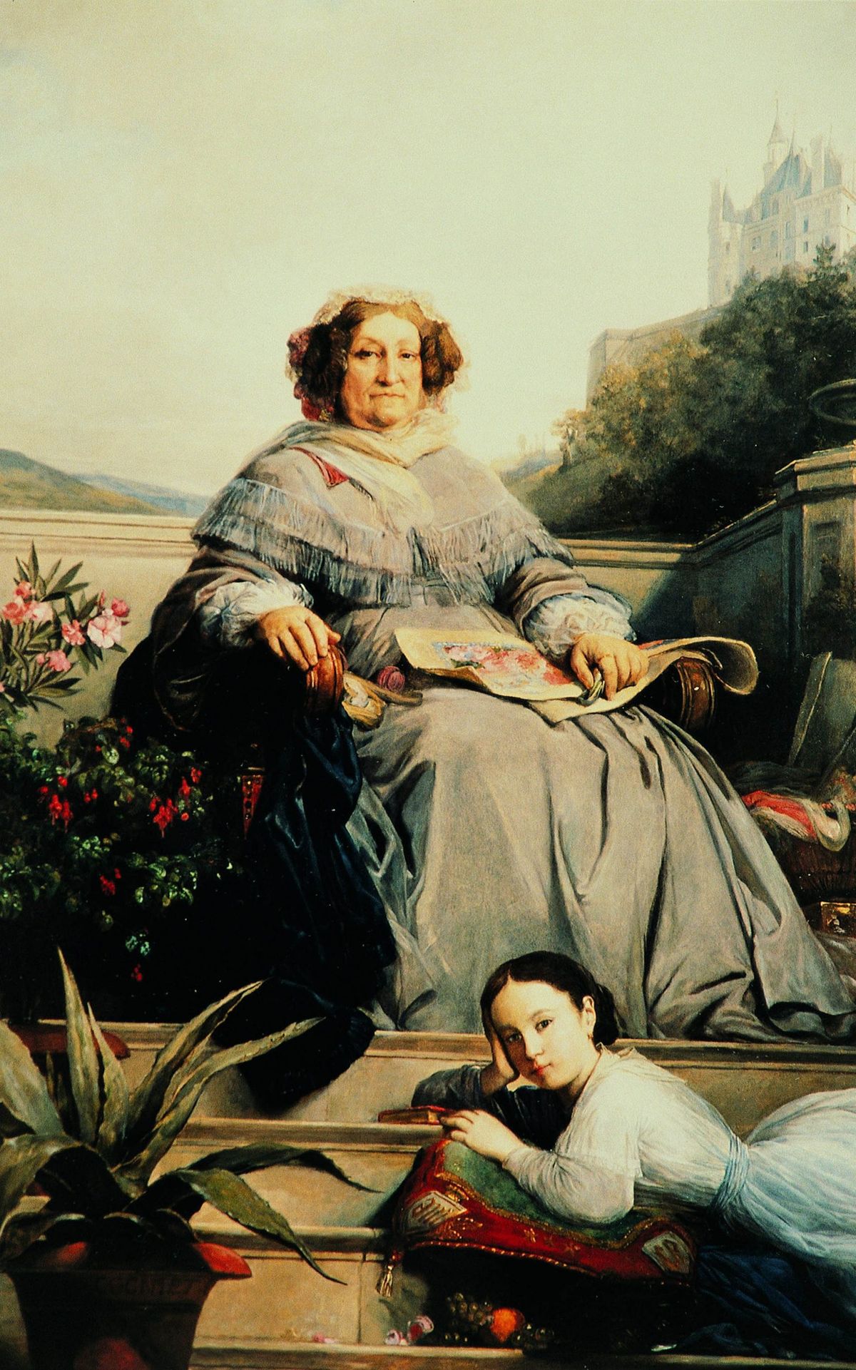 Porträt von Madame Clicquot von Veuve