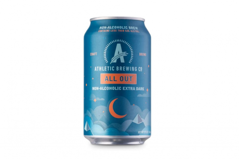   ATHLETIC BREWING ALL OUT STOUT NON ALCOHOLIC STOUT