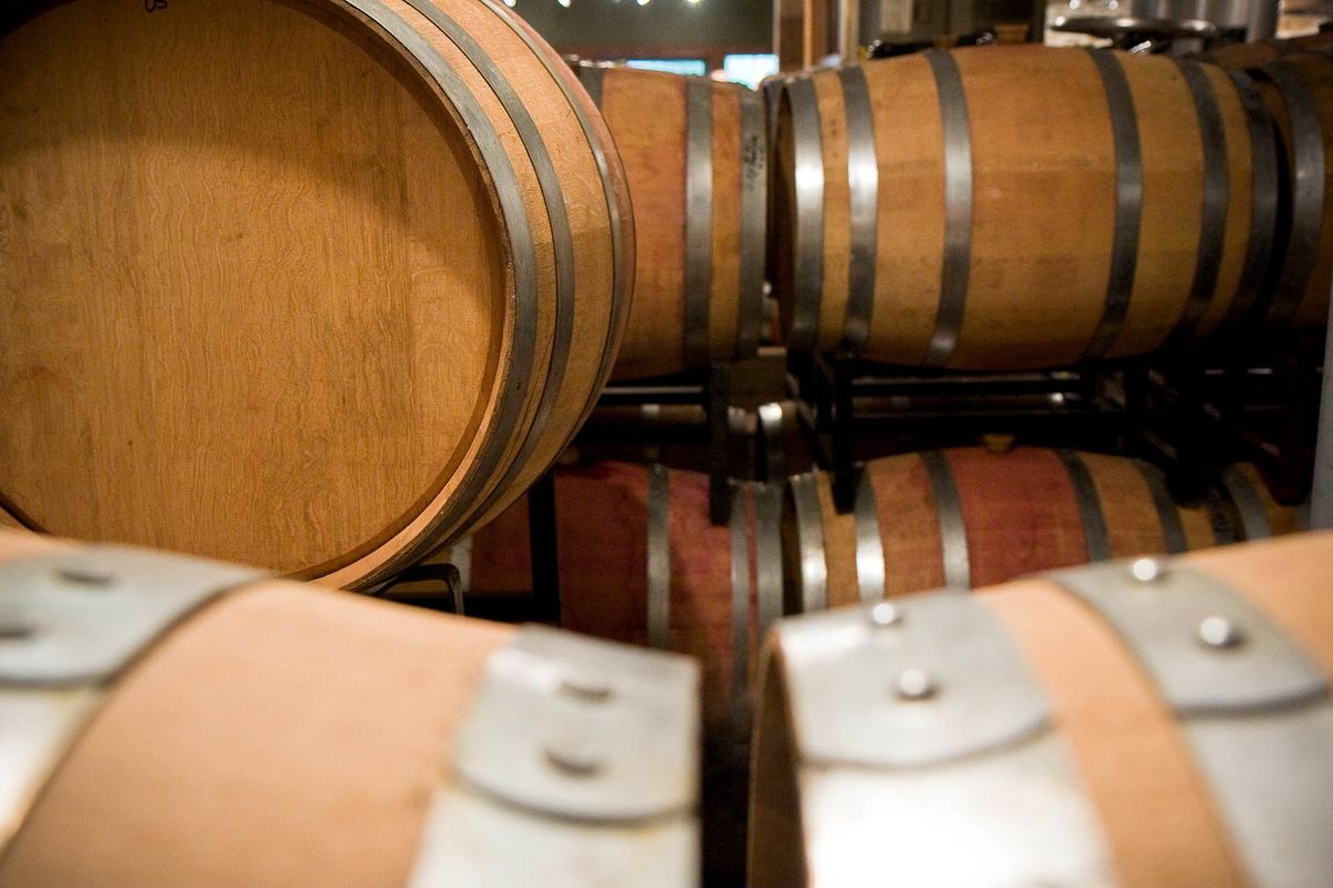 Các thùng tại Pinnacle Ridge / Ảnh do Hiệp hội Nhà máy rượu Pennsylvania cung cấp