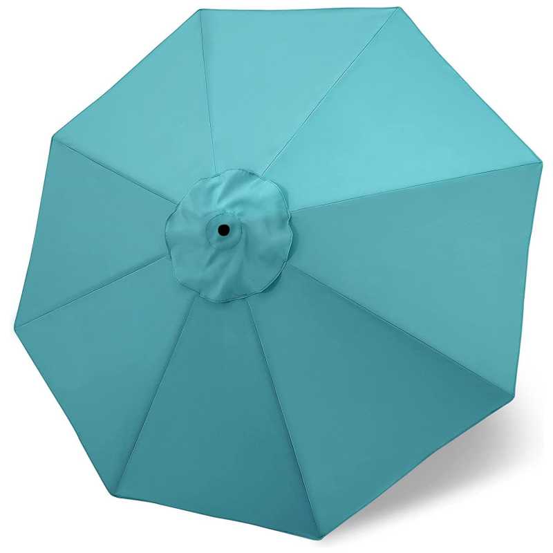 Gooi uw oude parasol niet weg: deze vervanging van de luifel van minder dan $ 30 zorgt ervoor dat hij er als nieuw uitziet