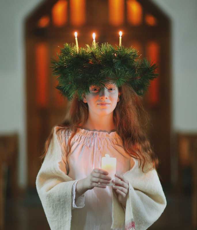Sådan fejres Santa Lucia-dagen på den traditionelle svenske måde