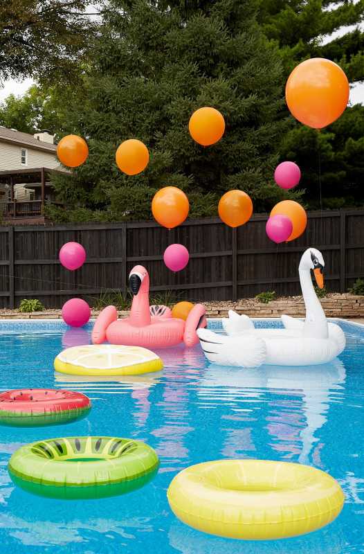 6 idées de rangement pour jouets d'extérieur et flotteurs de piscine pour une cour bien rangée
