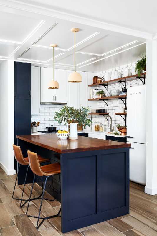 11 цветовых идей для маленькой кухни, которые сделают стиль более стильным