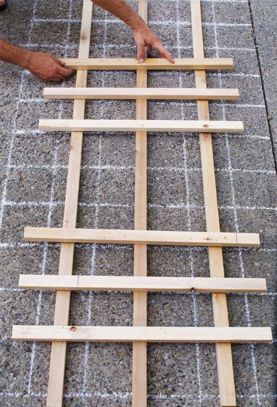 Mga trellis board sa grid