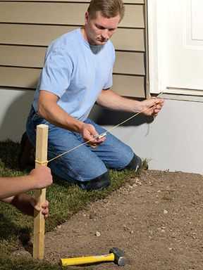 Com abocar graons de formigó per a un porxo o una entrada exterior