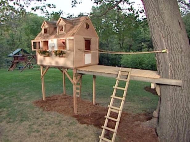 Kako izgraditi tvrđavu na drvetu