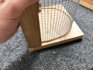 כיצד לבנות סל גן משלך תחתון רשת.