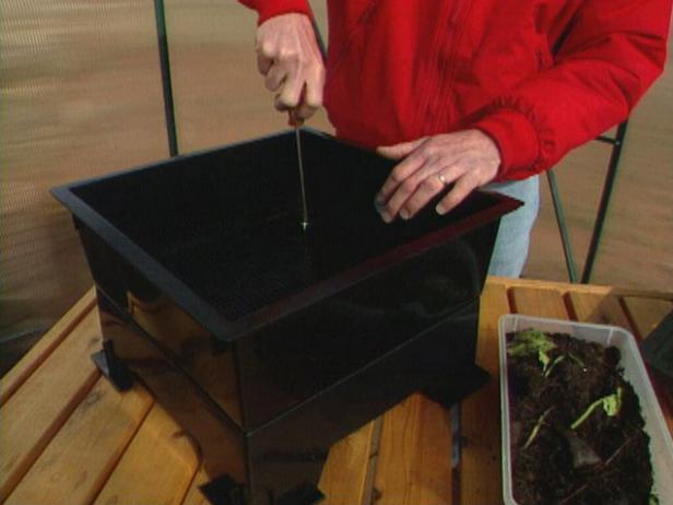 Cómo montar un compostador de gusanos