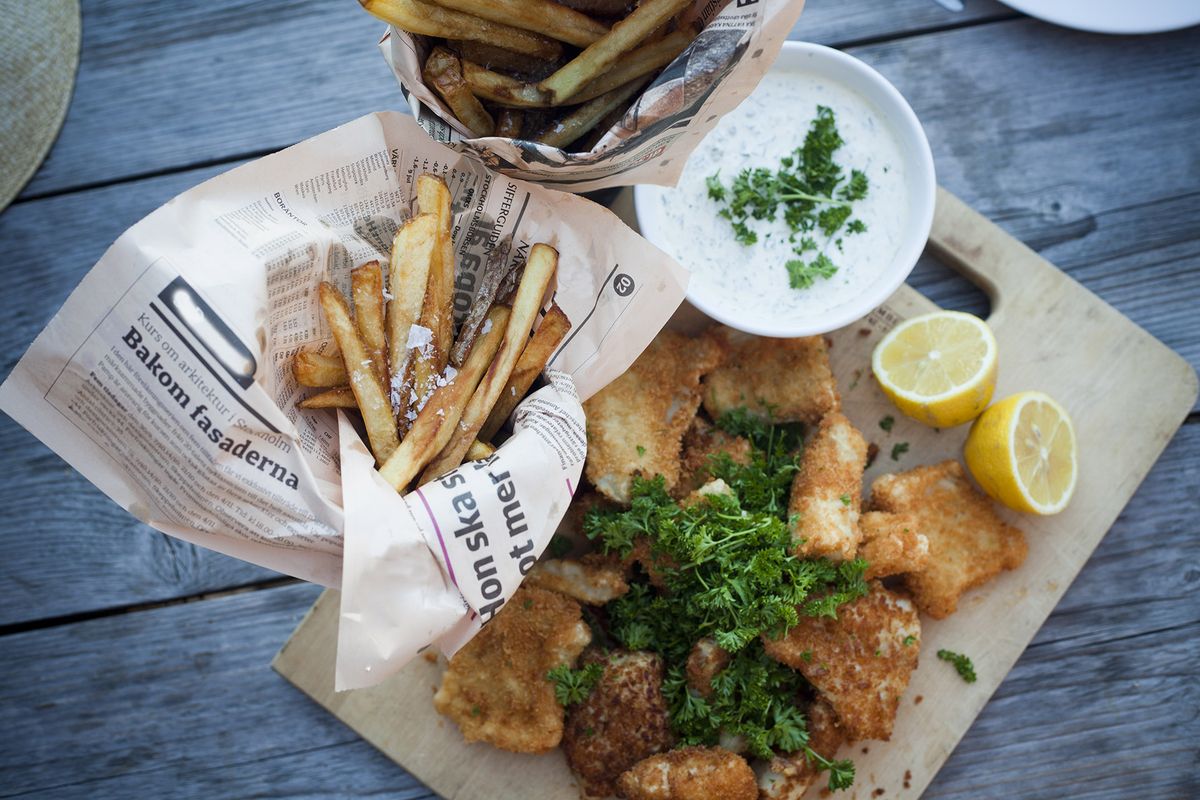 Frittierte Fish and Chips / Getty