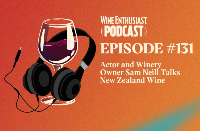 Podcast voor wijnliefhebbers: acteur en eigenaar van een wijnmakerij, Sam Neill, heeft sterke gevoelens over Nieuw-Zeelandse pinot