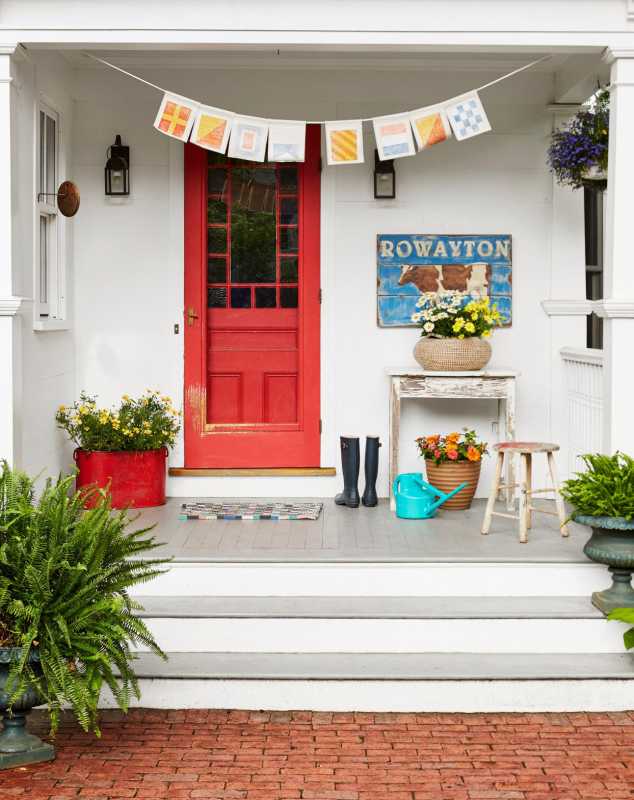Hvordan male en veranda for oppgradert utendørsliv