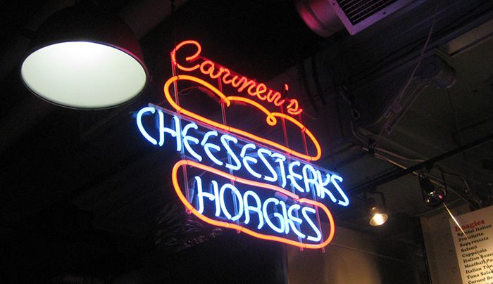 Famosos hoagies y cheesesteaks italianos de Carmen