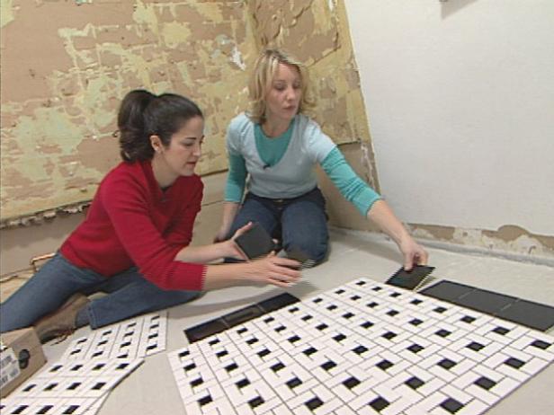 Como instalar um piso de mosaico