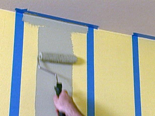 Kako slikati zidove s više pruga