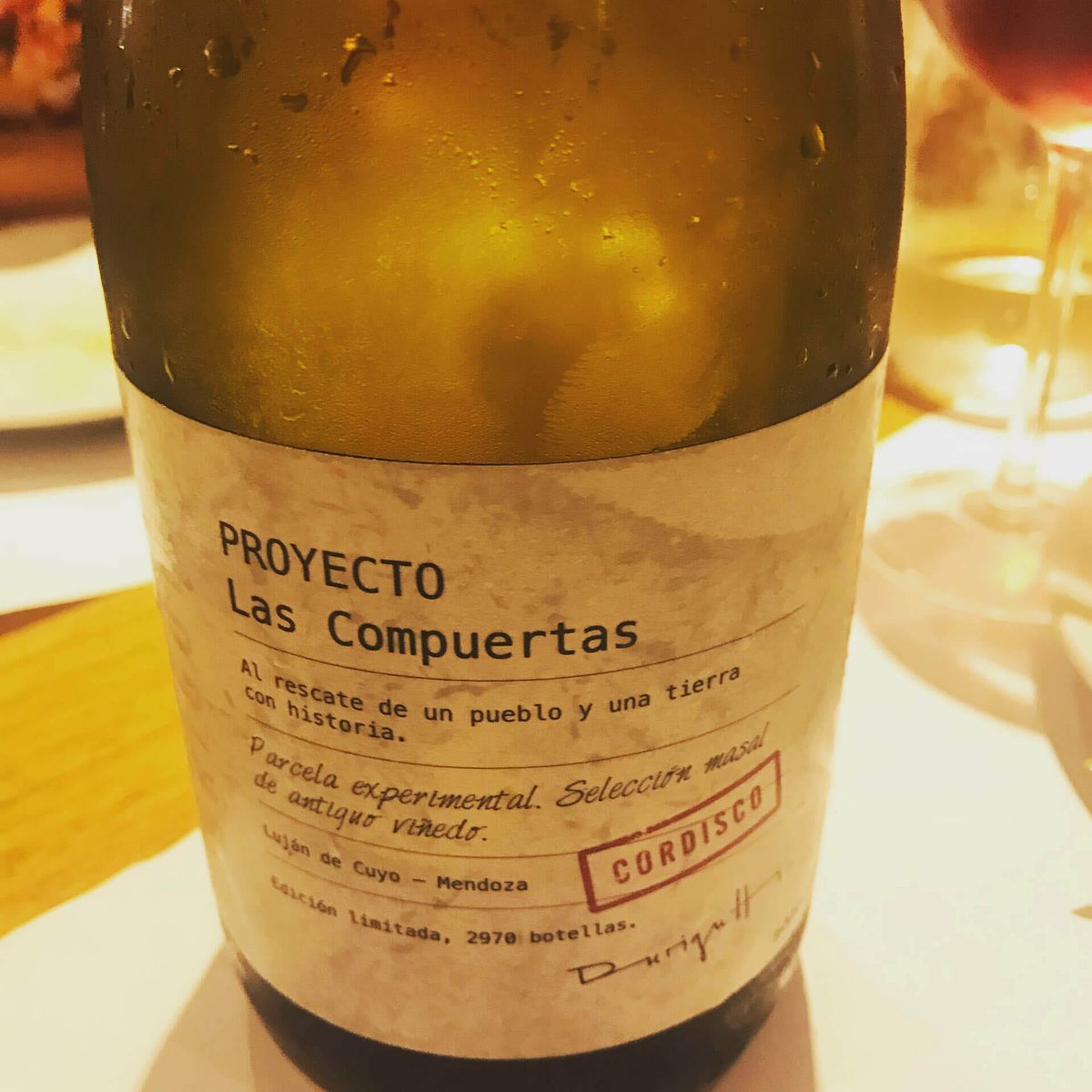 Cordisco, okusno lahkotno rdeče vino vinarjev Durigutti