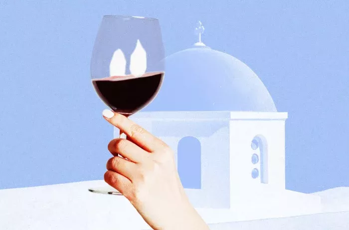 Viinin ystävän opas Santorinille