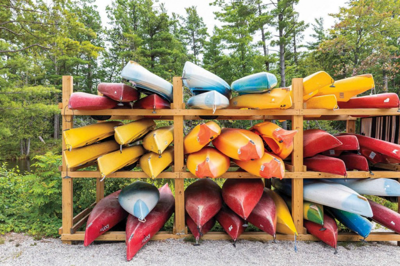   Canoas del lago Micigan